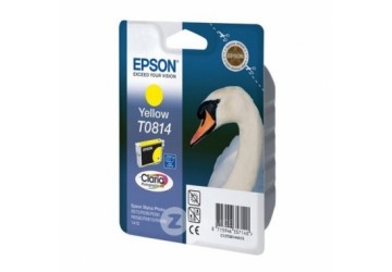 Картридж T0814 (C13T11144A10) желтый для Epson Stylus Photo R270