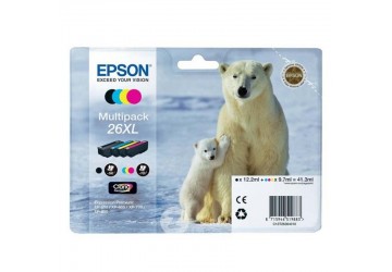 Картридж Epson 26XL (C13T26364010) комплект для Epson XP-600