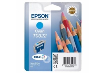 Картридж T0322 (C13T03224010) голубой для Epson Stylus Photo C70/80
