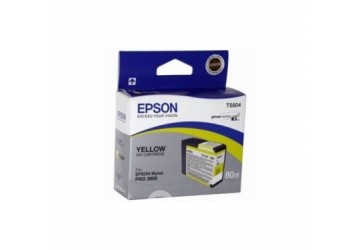 Картридж T5804 (C13T580400) желтый для Epson Stylus Photo 3800