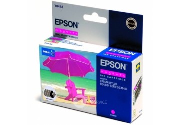 Картридж T0443 (C13T04434010) пурпурный для Epson Stylus Photo C84/86