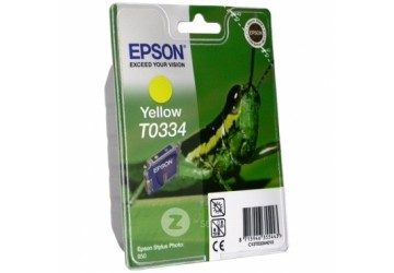 Картридж T0334 (C13T03344010) желтый для Epson Stylus Photo 950