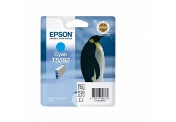 Картридж T5592 (C13T55924010) голубой для Epson Stylus Photo RX700