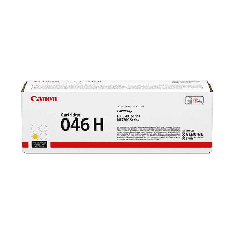 Картридж Canon 046H (1251C002) для LBP653/MF732, желтый