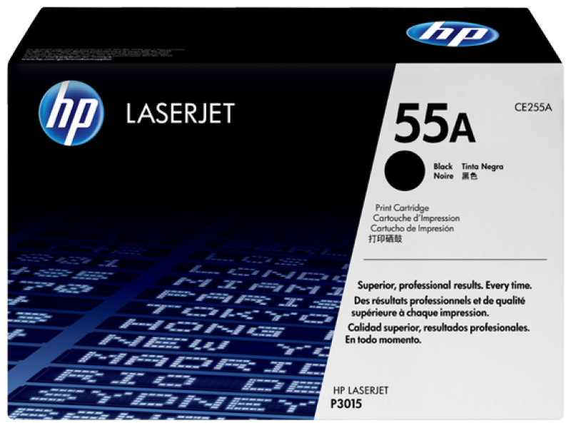 Картридж CE255A HP 55A для HP LJ P3015/M521