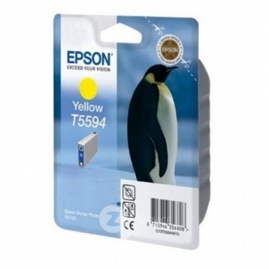 Картридж T5594 (C13T55944010) желтый для Epson Stylus Photo RX700