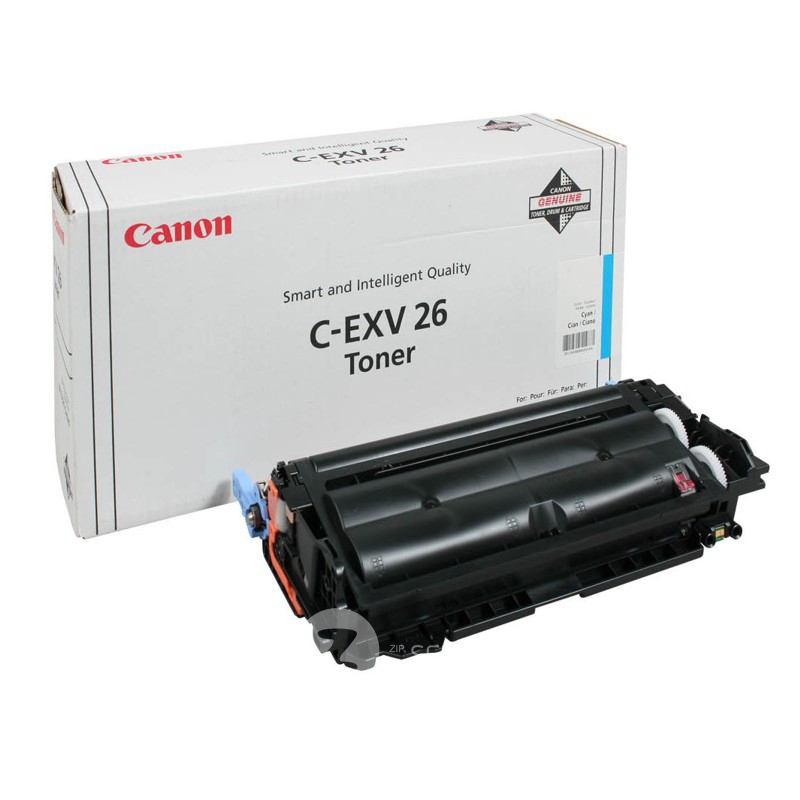C-EXV26 тонер Canon для iR C1021 / 1028 (1659B006) синий, оригинальный тонер-картридж