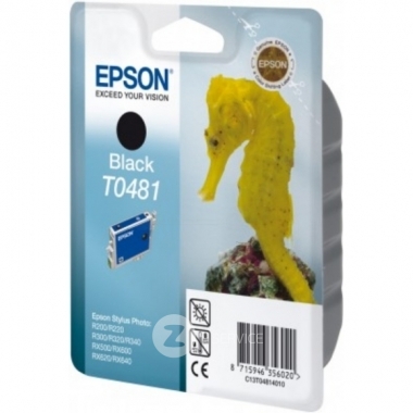 Картридж T0481 (C13T04814010) черный для Epson Stylus Photo R200/RX500