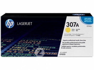 Картридж CE742A HP 307A для CLJ CP5225, жовтий