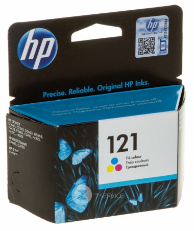 Картридж HP 121 (CC643HE) кольоровий