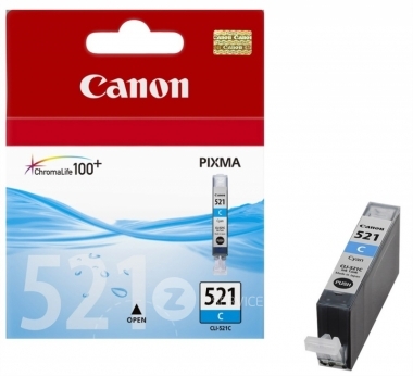Картридж Canon CLI-521C (2934B004), блакитний