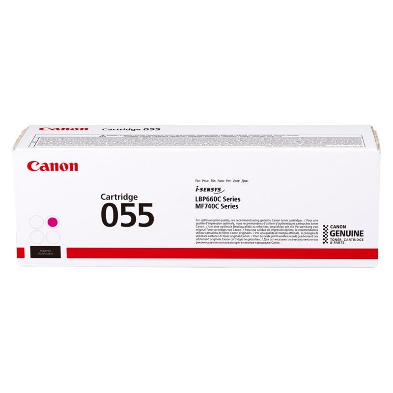 Картридж Canon 055 (3014C002) для LBP663/MF742, червоний