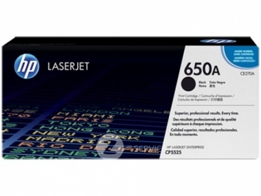 Картридж CE270A HP 650A для CLJ CP5525/M750, чорний