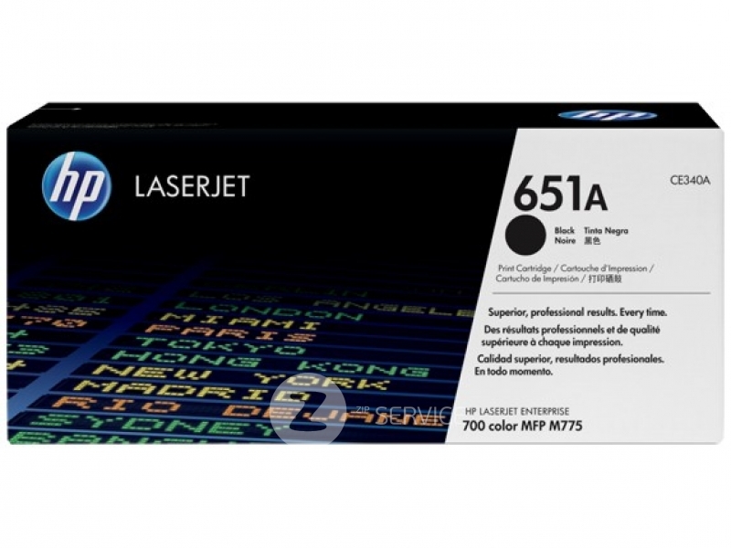 Картридж CE340A HP 651A для HP LJ M775, чорний