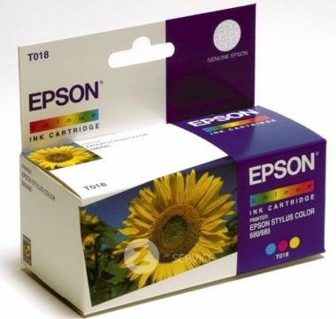 Картридж T018 (C13T01840110) цветной (C, M, Y) для Epson Stylus Photo 680
