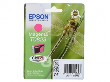 Картридж T0823 (C13T11234A10) пурпурный для Epson Stylus Photo R270
