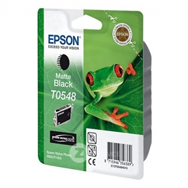 Картридж T0548 (C13T05484010) черный матовый для Epson Stylus Photo R800/1800