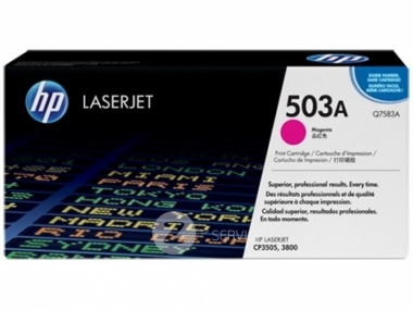 Картридж Q7583A HP 503A для CLJ 3505/3800, красный