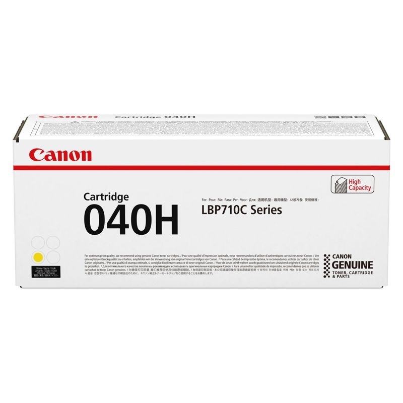 Картридж Canon 040H (0455C001) для LBP710Cx/712Cx, жовтий