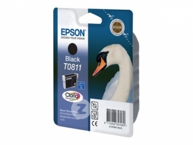 Картридж T0811 (C13T11114A10) черный для Epson Stylus Photo R270