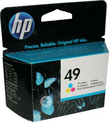 Картридж HP 49 (51649A) цветной